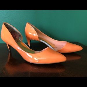 Ted Baker Patent Leather Zenaida D’Orsay Pumps